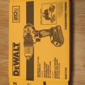 DeWalt drill 2 lithium ion battery and charger
